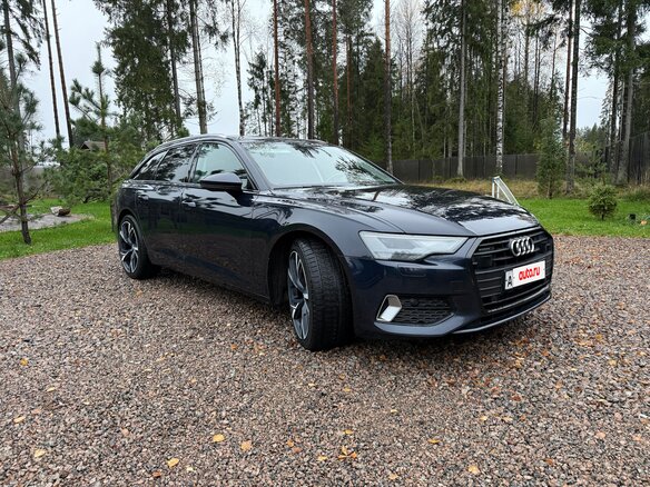 2020 Audi A6 40 TDI V (C8), синий, 2690000 рублей - вид 1