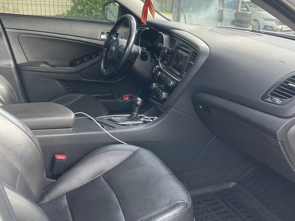 2014 Kia Optima III Рестайлинг, белый, 1450000 рублей - вид 4