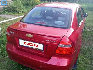 2010 Chevrolet Aveo I Рестайлинг, красный, 390000 рублей, вид 3