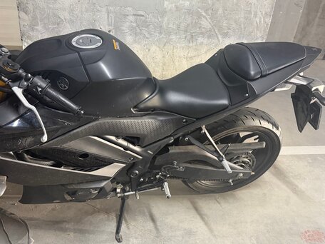 2019 Yamaha YZF-R3, чёрный, 450000 рублей, вид 3