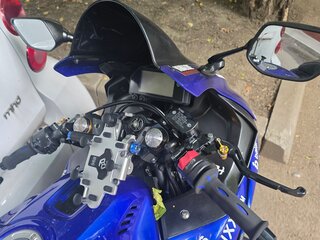 2019 Yamaha YZF-R3, синий, 360000 рублей, вид 3