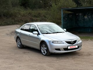 2005 Mazda 6 I (GG), серебристый, 360000 рублей, вид 3