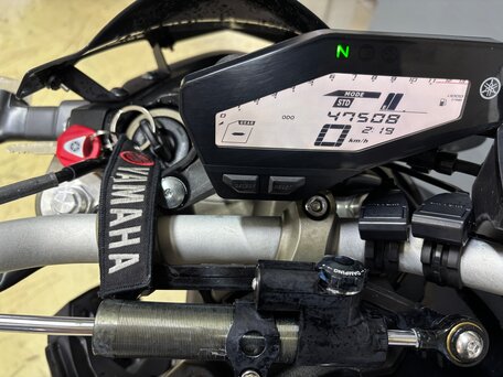 2014 Yamaha MT-09 (FZ-09), фиолетовый, 665000 рублей, вид 5