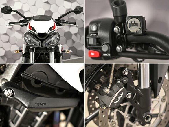 2021 Triumph Street Triple, белый, 727000 рублей - вид 7