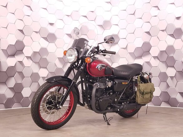 2013 Kawasaki W 800, красный - вид 1