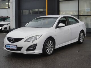 2010 Mazda 6 II (GH) Рестайлинг, белый, 905000 рублей, вид 1