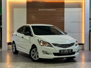 2016 Hyundai Solaris I Рестайлинг, белый, 799999 рублей, вид 3