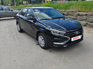 2024 Lada (ВАЗ) Vesta I Рестайлинг (NG), чёрный, 1350000 рублей, вид 3
