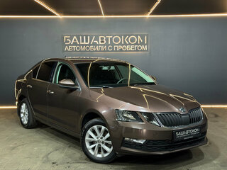 2019 Skoda Octavia III (A7) Рестайлинг, коричневый, 1620000 рублей, вид 2