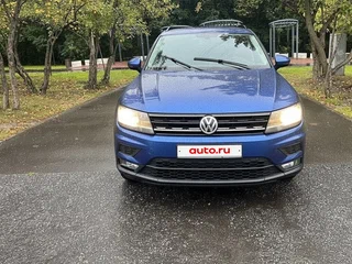 2018 Volkswagen Tiguan II, синий, 1570000 рублей, вид 2