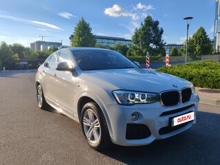 2016 BMW X4 20i I (F26), белый, 3200000 рублей, вид 3