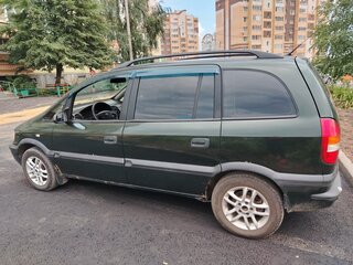 2002 Opel Zafira A, зелёный, 280000 рублей, вид 5