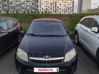 2014 Lada (ВАЗ) Granta I, чёрный, 270000 рублей, вид 1