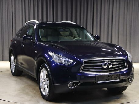 2012 Infiniti FX37 II (S51) Рестайлинг, синий, 1599000 рублей, вид 3