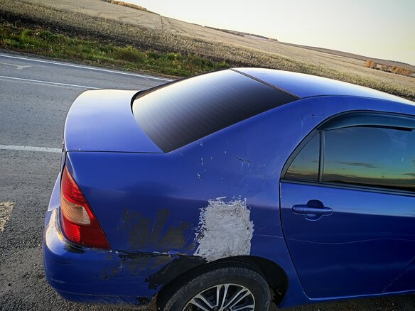 2002 Toyota Corolla IX (E120, E130), синий, 270000 рублей - вид 4