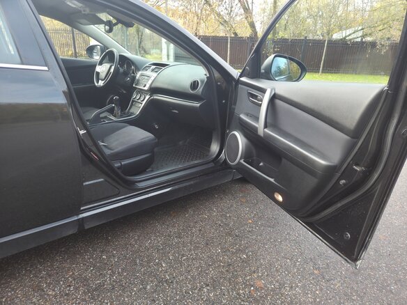 2008 Mazda 6 II (GH), чёрный, 670000 рублей - вид 5