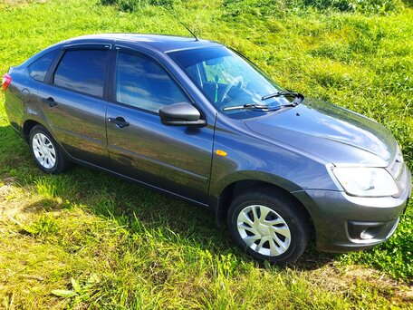 2016 Lada (ВАЗ) Granta I, серый, 400000 рублей, вид 3