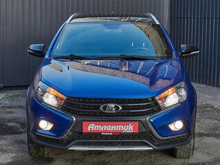2021 Lada (ВАЗ) Vesta SW Cross I, синий, 1195000 рублей, вид 2