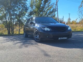 2006 Mazda 3 I (BK) Рестайлинг, чёрный, 580000 рублей, вид 2