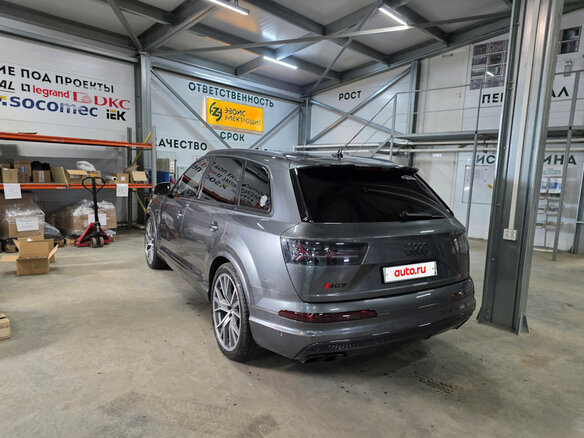 2016 Audi SQ7 I (4M), серый, 8050000 рублей - вид 7