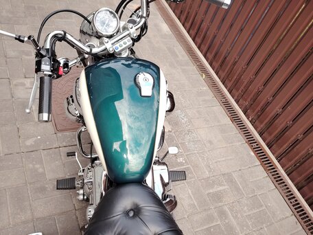 2000 Yamaha XV535 Virago, зелёный, 600000 рублей, вид 5