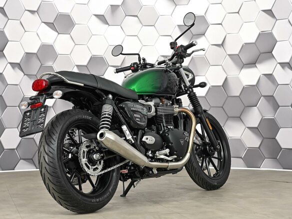 2024 Triumph Speed Twin, чёрный, 927000 рублей - вид 6
