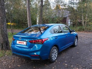 2018 Hyundai Solaris II, синий, 1000000 рублей, вид 5