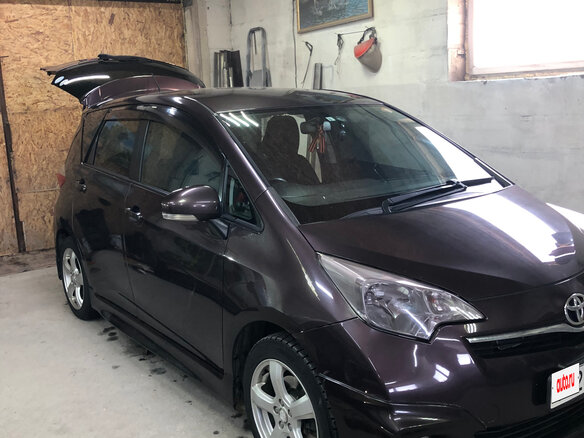 2011 Toyota Ractis II, фиолетовый - вид 1