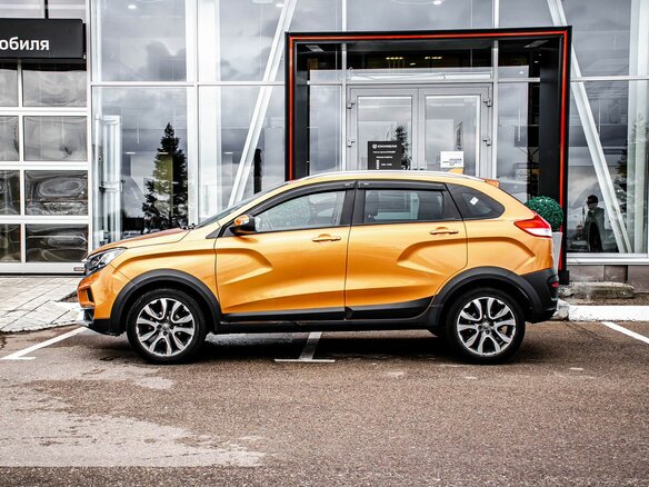 2019 Lada (ВАЗ) XRAY Cross I, золотистый, 1110000 рублей - вид 6