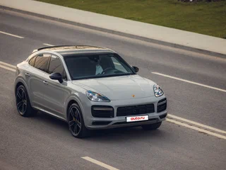 2022 Porsche Cayenne Turbo Coupé III, серый, 15500000 рублей, вид 5