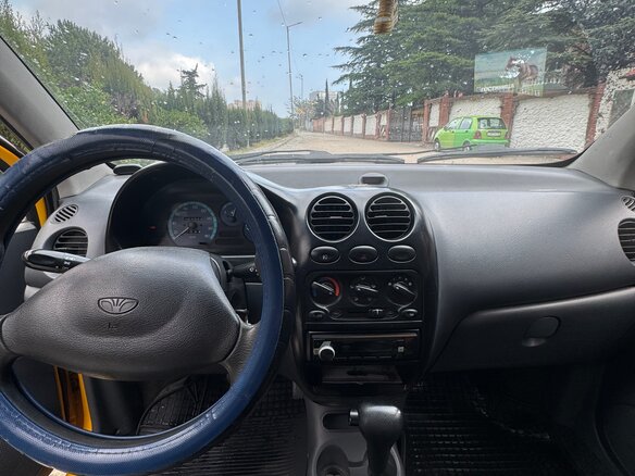 2005 Daewoo Matiz I Рестайлинг, жёлтый, 350000 рублей - вид 10