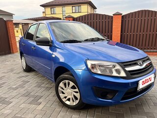 2018 Lada (ВАЗ) Granta I, синий, 620000 рублей, вид 2