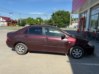 2003 Toyota Corolla IX (E120, E130), красный, 330000 рублей, вид 4