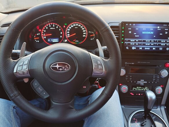 2007 Subaru Outback III Рестайлинг, чёрный, 800000 рублей - вид 8
