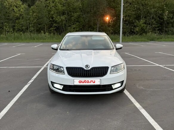 2015 Skoda Octavia III (A7), белый - вид 1