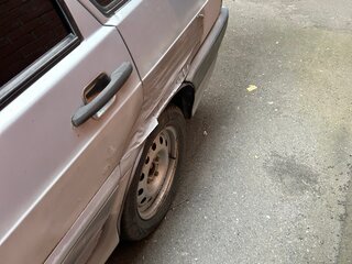 2005 Lada (ВАЗ) 2115, серебристый, 90000 рублей, вид 5