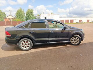 2012 Volkswagen Polo V, чёрный, 530000 рублей, вид 5