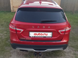 2018 Lada (ВАЗ) Vesta SW Cross I, красный, 1200000 рублей, вид 3