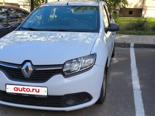 2015 Renault Logan II, белый, 520000 рублей, вид 1