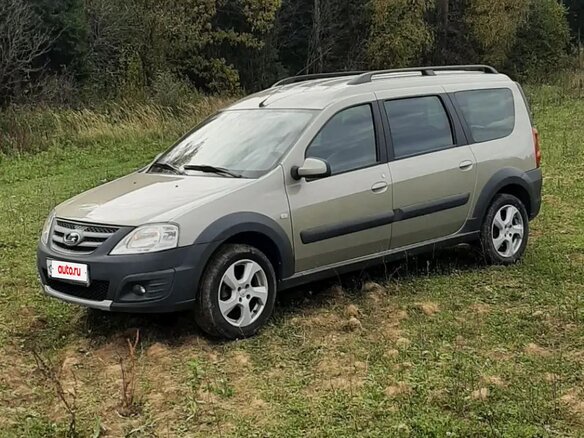 2020 Lada (ВАЗ) Largus Cross I, серый, 1250000 рублей - вид 5