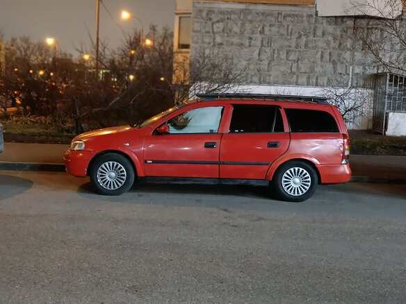 1999 Opel Astra G, красный - вид 3