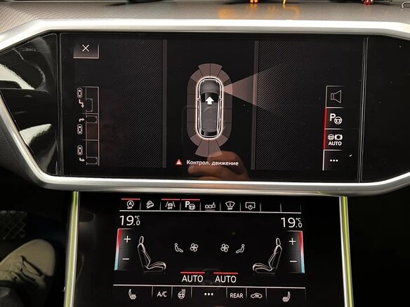 2018 Audi A6 50 TDI V (C8), синий - вид 21