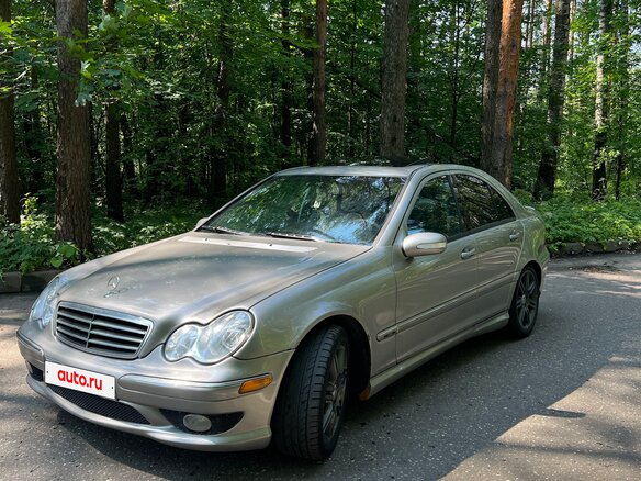 2004 Mercedes-Benz C-Класс 230 II (W203) Рестайлинг, серый