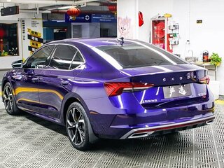 2022 Skoda Octavia IV (A8), фиолетовый, 1890032 рублей, вид 4