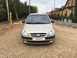 2008 Hyundai Getz I Рестайлинг, бежевый, 530000 рублей, вид 1