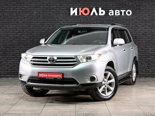 2011 Toyota Highlander II (XU40) Рестайлинг, серебристый, 2100000 рублей, вид 1