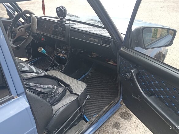 2006 Lada (ВАЗ) 2107, синий, 180000 рублей - вид 5