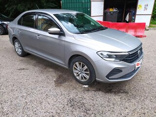 2020 Volkswagen Polo VI, серый, 1675000 рублей, вид 2