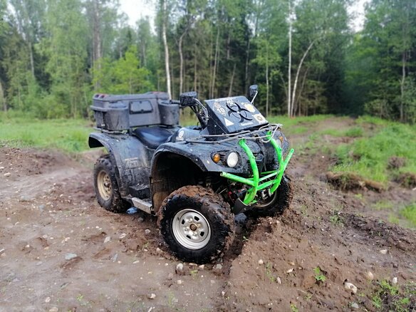 2014 Stels ATV-500, чёрный, 350000 рублей - вид 4