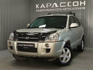 2007 Hyundai Tucson I, серебристый, 695000 рублей, вид 1